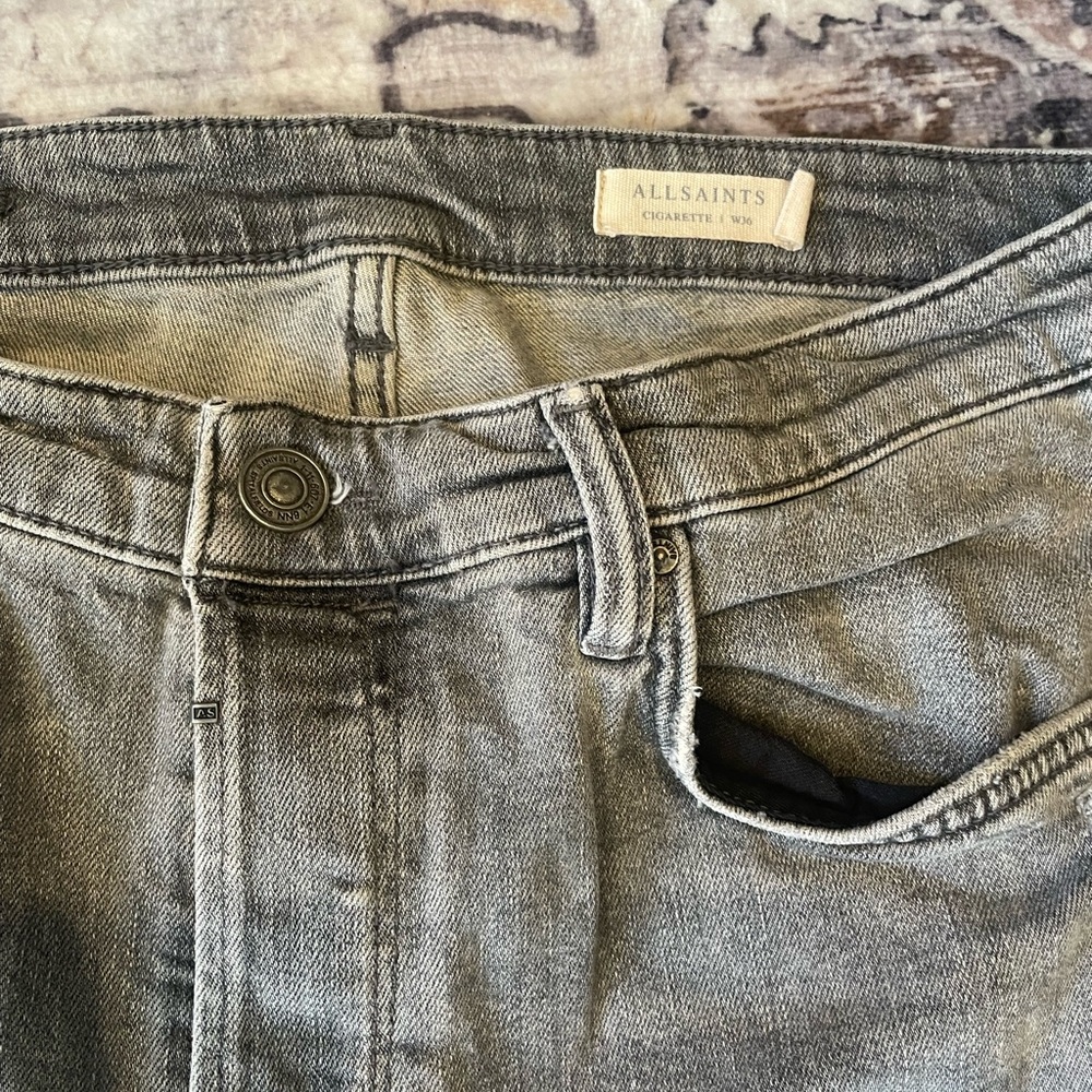 All Saint’s Cigarette Jeans